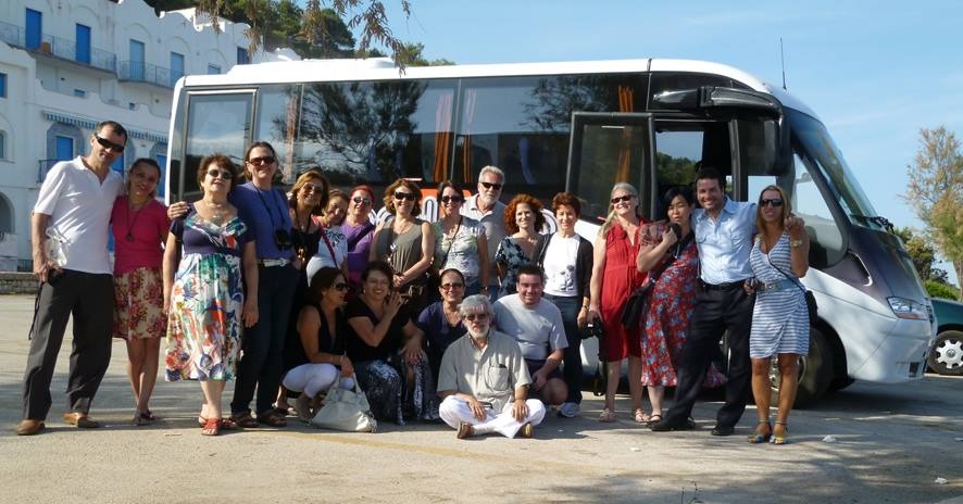 Viagem cultural com alunos da Aliança Cultural Italiana