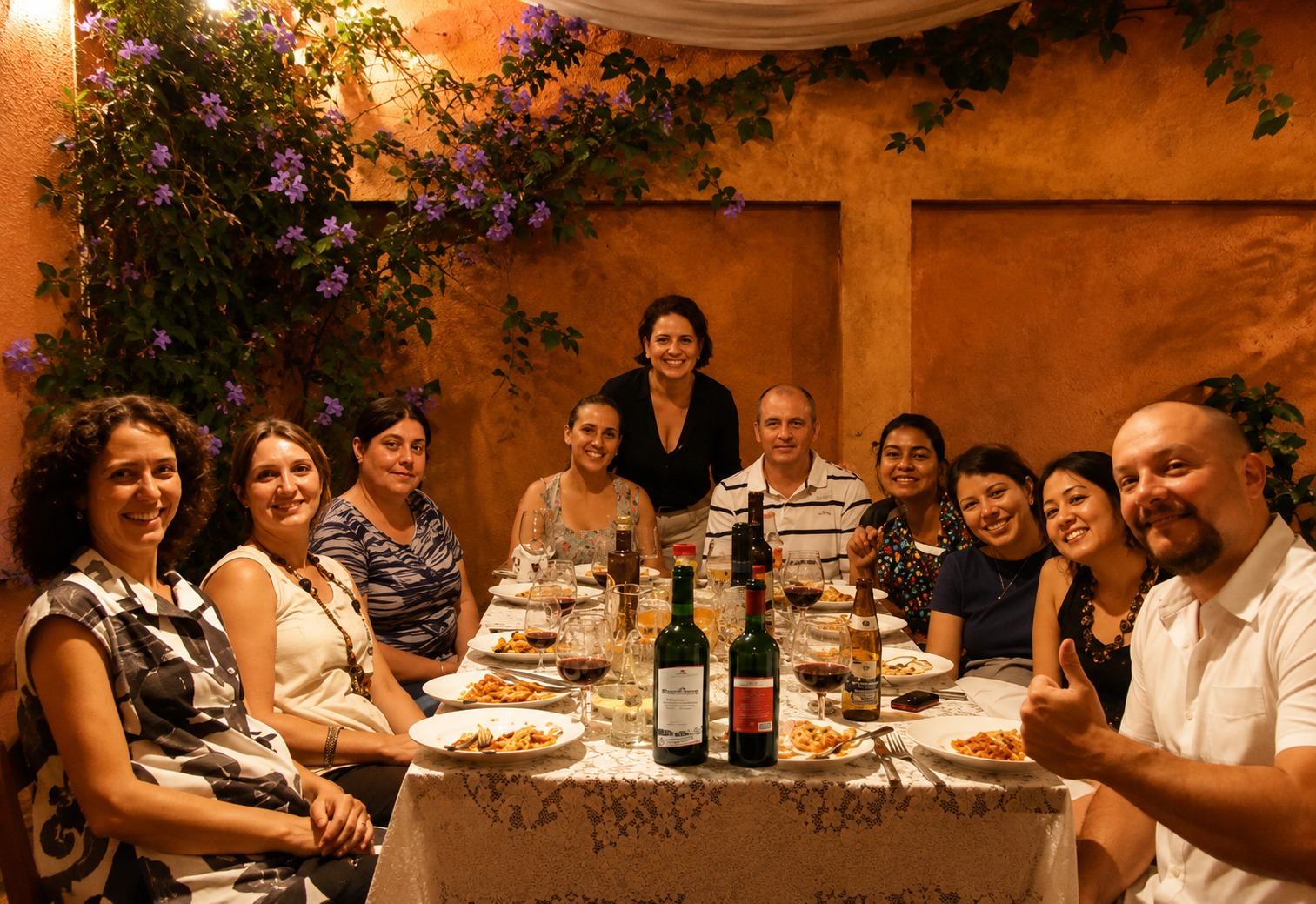 Encontro gastronômico da Aliança Cultural Italiana