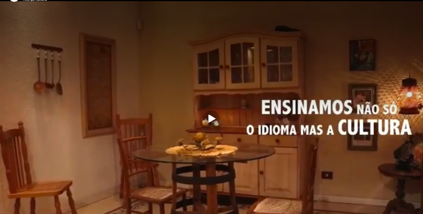 Vídeo da Aliança Cultural Italiana